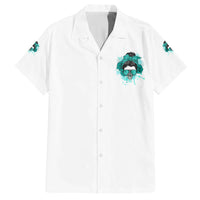 Don't Try To Figure Me Out Messy Bun Family Matching Summer Maxi Dress and Hawaiian Shirt - Wonder Print Shop