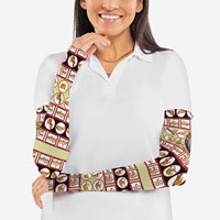 Sloth I'm Not Lazy I'm Energy Efficient Christmas Arm Sleeves Xmas Holiday Patterns - Wonder Print Shop