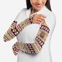 Sloth I'm Not Lazy I'm Energy Efficient Christmas Arm Sleeves Xmas Holiday Patterns - Wonder Print Shop