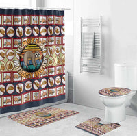 Sloth I'm Not Lazy I'm Energy Efficient Christmas Bathroom Set Xmas Holiday Patterns - Wonder Print Shop