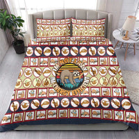 Sloth I'm Not Lazy I'm Energy Efficient Christmas Bedding Set Xmas Holiday Patterns - Wonder Print Shop