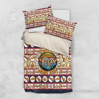 Sloth I'm Not Lazy I'm Energy Efficient Christmas Bedding Set Xmas Holiday Patterns - Wonder Print Shop