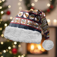 Sloth I'm Not Lazy I'm Energy Efficient Christmas Santa Hat Xmas Holiday Patterns - Wonder Print Shop