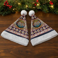Sloth I'm Not Lazy I'm Energy Efficient Christmas Santa Hat Xmas Holiday Patterns - Wonder Print Shop