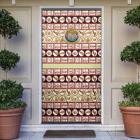 Sloth I'm Not Lazy I'm Energy Efficient Christmas Door Cover Xmas Holiday Patterns - Wonder Print Shop