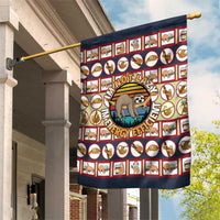 Sloth I'm Not Lazy I'm Energy Efficient Christmas Garden Flag Xmas Holiday Patterns - Wonder Print Shop