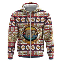 Sloth I'm Not Lazy I'm Energy Efficient Christmas Hoodie Xmas Holiday Patterns - Wonder Print Shop