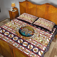 Sloth I'm Not Lazy I'm Energy Efficient Christmas Quilt Bed Set Xmas Holiday Patterns - Wonder Print Shop