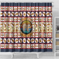 Sloth I'm Not Lazy I'm Energy Efficient Christmas Shower Curtain Xmas Holiday Patterns - Wonder Print Shop