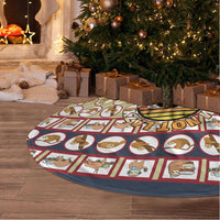 Sloth I'm Not Lazy I'm Energy Efficient Christmas Tree Skirt Xmas Holiday Patterns - Wonder Print Shop