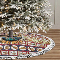 Sloth I'm Not Lazy I'm Energy Efficient Christmas Tree Skirt Xmas Holiday Patterns - Wonder Print Shop