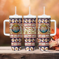 Sloth I'm Not Lazy I'm Energy Efficient Christmas Tumbler With Handle Xmas Holiday Patterns - Wonder Print Shop