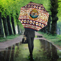 Sloth I'm Not Lazy I'm Energy Efficient Christmas Umbrella Xmas Holiday Patterns - Wonder Print Shop