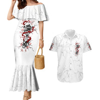 If You Got My Back In The Darkest Hours Couples Matching Mermaid Dress and Hawaiian Shirt - Wonder Print Shop