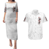 If You Got My Back In The Darkest Hours Couples Matching Puletasi Dress and Hawaiian Shirt - Wonder Print Shop