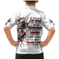 If You Got My Back In The Darkest Hours Family Matching Mermaid Dress and Hawaiian Shirt - Wonder Print Shop