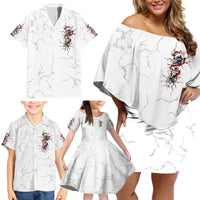 If You Got My Back In The Darkest Hours Family Matching Off Shoulder Short Dress and Hawaiian Shirt - Wonder Print Shop