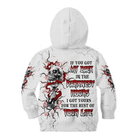 If You Got My Back In The Darkest Hours Kid Hoodie - Wonder Print Shop