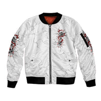 If You Got My Back In The Darkest Hours Sleeve Zip Bomber Jacket - Wonder Print Shop
