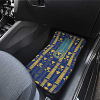 Amun Car Mats Ancient Egyptian Hieroglyphic, Pharaoh and Scarab - Wonder Print Shop