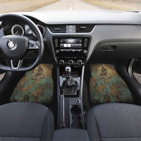 Anubis Car Mats Ancient Egyptian Aged Papyrus, Scales of Justice, and Egyptian Hieroglyph - Wonder Print Shop