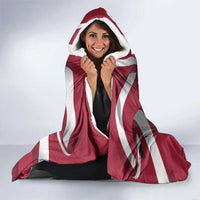 Latvia Hooded Blanket with Freedom Monument and Doves Graphic – 18 November 1918 Design