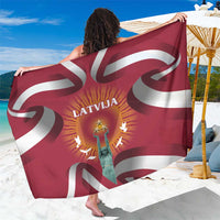 Latvia Sarong with Freedom Monument and Doves Graphic – 18 November 1918 Design