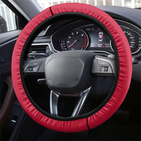 Denmark Coat Of Arms Steering Wheel Cover Danish Flag Heritage Graphic With Crown Symbolism