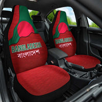 Bangladesh Car Seat Cover with National Flag Design and Bengali Script