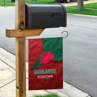Bangladesh Garden Flag with National Flag Design and Bengali Script