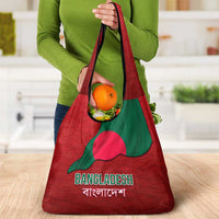 Bangladesh Grocery Bag with National Flag Design and Bengali Script