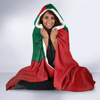 Bangladesh Hooded Blanket with National Flag Design and Bengali Script