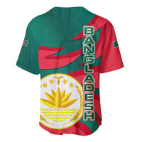 Bangladesh Baseball Jersey with Tiger Bengal Design and National Emblem Motif
