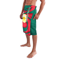 Bangladesh Lavalava with Tiger Bengal Design and National Emblem Motif