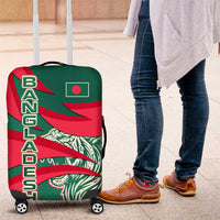 Bangladesh Luggage Cover with Tiger Bengal Design and National Emblem Motif