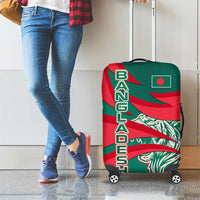 Bangladesh Luggage Cover with Tiger Bengal Design and National Emblem Motif