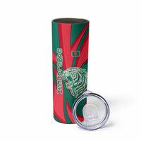 Bangladesh Skinny Tumbler with Tiger Bengal Design and National Emblem Motif