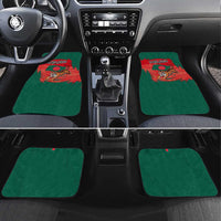 Bangladesh Flag Car Mats with Royal Bengal Tiger Design