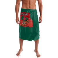Bangladesh Flag Lavalava with Royal Bengal Tiger Design