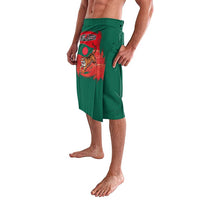 Bangladesh Flag Lavalava with Royal Bengal Tiger Design