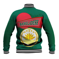 Bangladesh Chittagong Heritage Baseball Jacket with National Emblem and Flag