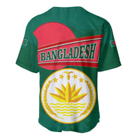 Bangladesh Chittagong Heritage Baseball Jersey with National Emblem and Flag