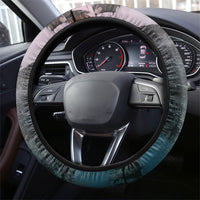 Made By Human Imperfect Statue Faces Steering Wheel Cover Handmade Look Grunge Collage Pop Art