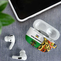 Central African Republic AirPods Case with Cartoon Baobab Design and Flag Pattern - Wonder Print Shop