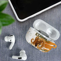 Cyprus AirPods Case with Mouflon Illustration Design and National Laurel - Wonder Print Shop