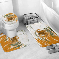 Cyprus Bathroom Set with Mouflon Illustration Design and National Laurel - Wonder Print Shop