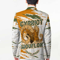 Cyprus Blazer with Mouflon Illustration Design and National Laurel - Wonder Print Shop