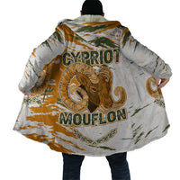Cyprus Cloak with Mouflon Illustration Design and National Laurel - Wonder Print Shop
