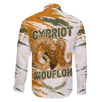 Cyprus Family Matching Mermaid Dress and Hawaiian Shirt with Mouflon Illustration Design and National Laurel - Wonder Print Shop