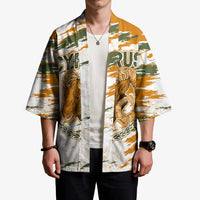 Cyprus Kimono with Mouflon Illustration Design and National Laurel - Wonder Print Shop